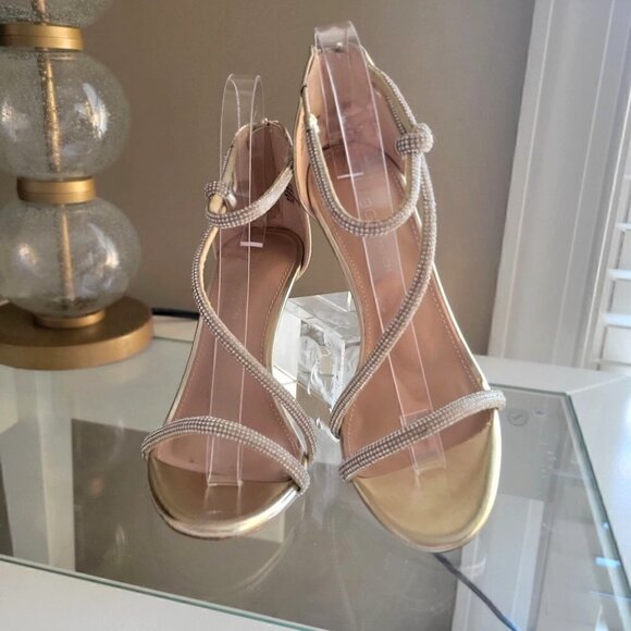 BCBGENERATION Women's Jemmy Crystal Embellished Sandal - US 7 M - Picture 2 of 12